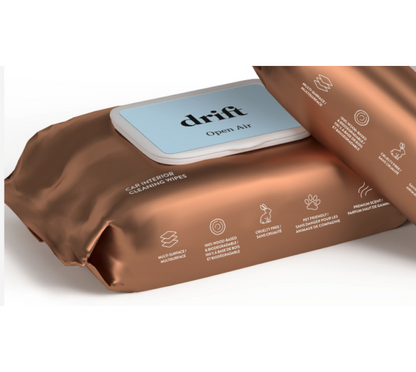 Scented Car Wipes Open Air