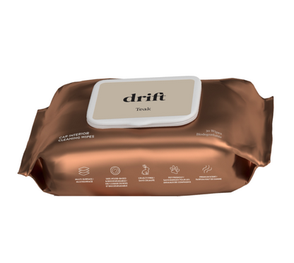 Scented Car Wipes Teak