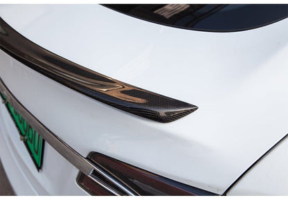 Carbon Fiber Rear Trunk Spoiler Blade Performance Style for Tesla Model S