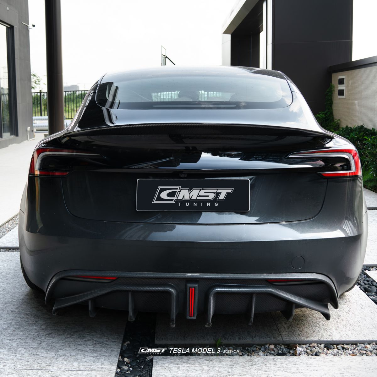 Carbon Fiber Rear Trunk Spoiler for Model 3 Highland / Performance