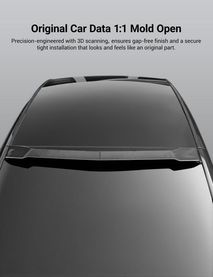Dry Carbon Fiber Roof Spoiler for Model Y 2020-2026 | TESERY
