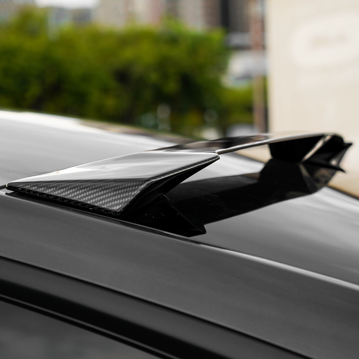 Dry Carbon Fiber Roof Spoiler for Model Y 2020-2026 | TESERY