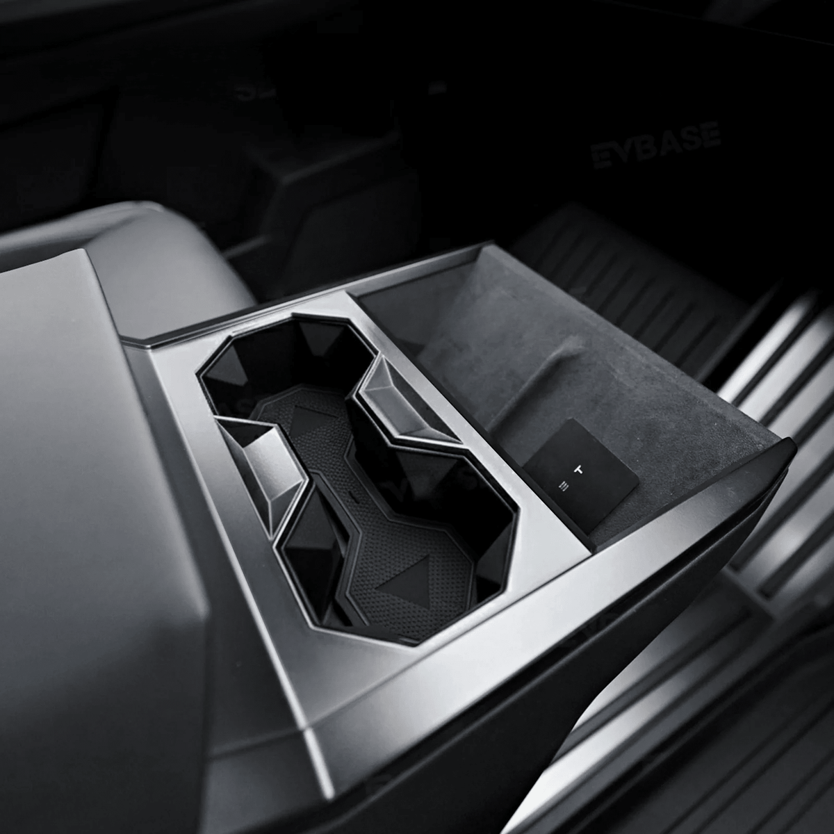 Center Console Cup Holder Coasters for Cybertruck | Non-Slip Silicone