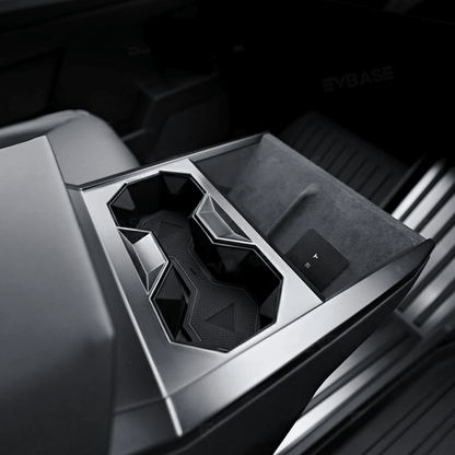 Center Console Cup Holder Coasters for Cybertruck | Non-Slip Silicone