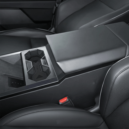 Center Console Cup Holder Coasters for Cybertruck | Non-Slip Silicone