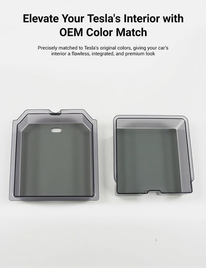 Center Console Tray Armrest Organizer for Model 3 Highland / Model Y Juniper / Model YL