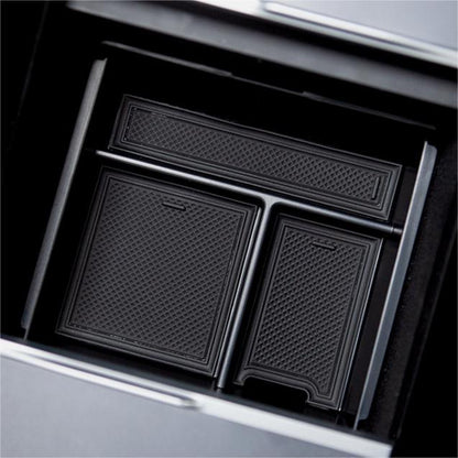 Center Front Storage Box for Model Y Juniper & Model 3 Highland | TESERY