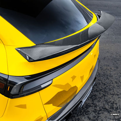 Carbon Fiber Rear Ducktail Spoiler Wing for Model Y Juniper