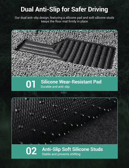 Coil Floor Mats for Tesla Model 3 Highland & Model Y Juniper