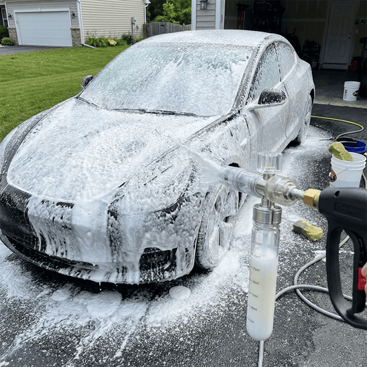 Compact Foam Cannon | Fast & Convenient Car Wash Tool with 1/4" Quick Connect