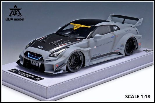BBA model 1:18 Nissan GTR 35GT-RR LBWK (5 Colours)
