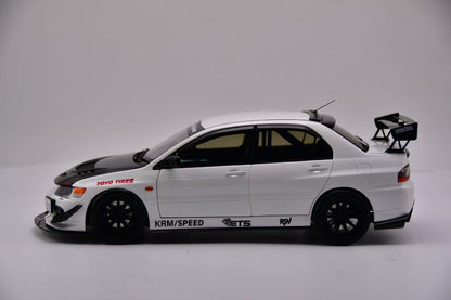 SUPER A 1:18 Mitsubishi EVO9 MR White FQ-360