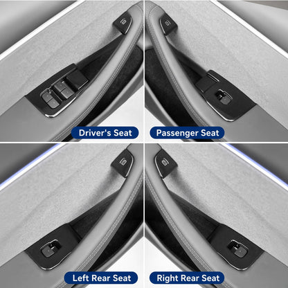 Door Lock Switch Cover Trim for Tesla Model Y Juniper & Model YL