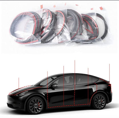 EPDM Door Seal Kit for Model Y | 8-Piece Full-Body | Noise Reduction | Weatherproof
