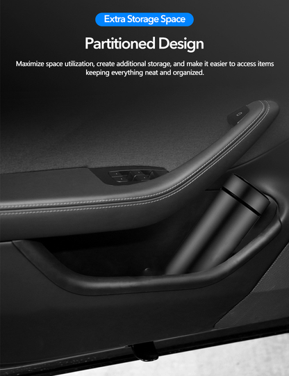 Door Pocket Liners for Tesla Model 3 Highland (TPE)