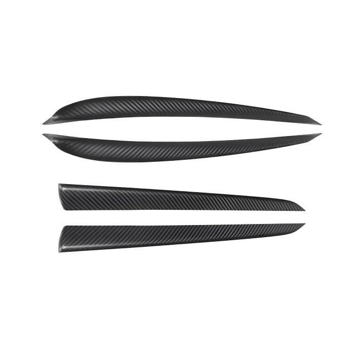 Flash Sale: Door Trim Real Dry Carbon Fiber Overlay for Model X