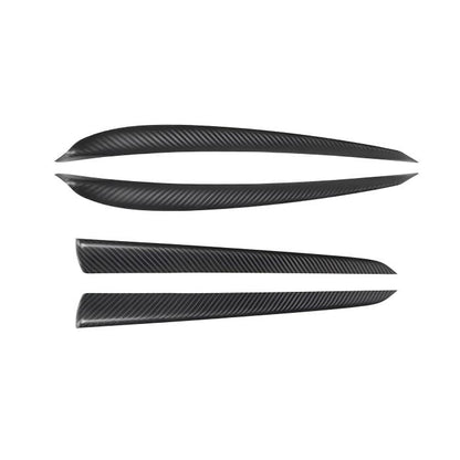 Flash Sale: Door Trim Real Dry Carbon Fiber Overlay for Model X