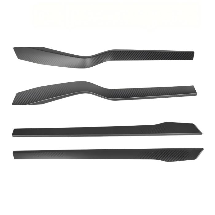 Flash Sale: Door Trim Real Dry Carbon Fiber Overlay for Model X
