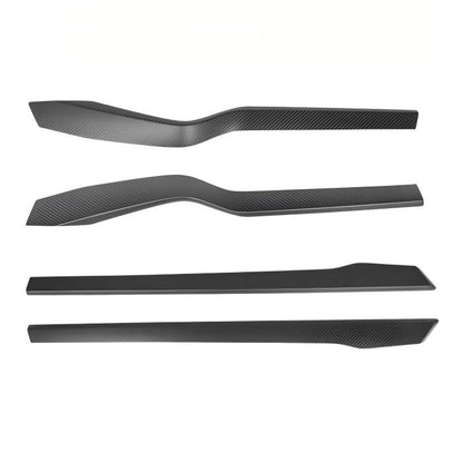 Flash Sale: Door Trim Real Dry Carbon Fiber Overlay for Model X