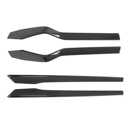 Door Trim Dry Carbon Fiber Overlay for Model S/X