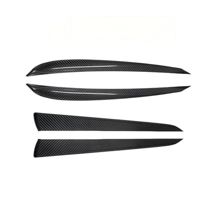 Flash Sale: Door Trim Real Dry Carbon Fiber Overlay for Model X