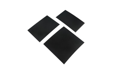 Dry Carbon Fiber Panel Console Wrap For Model Y Juniper / Model 3 Highland / Model YL