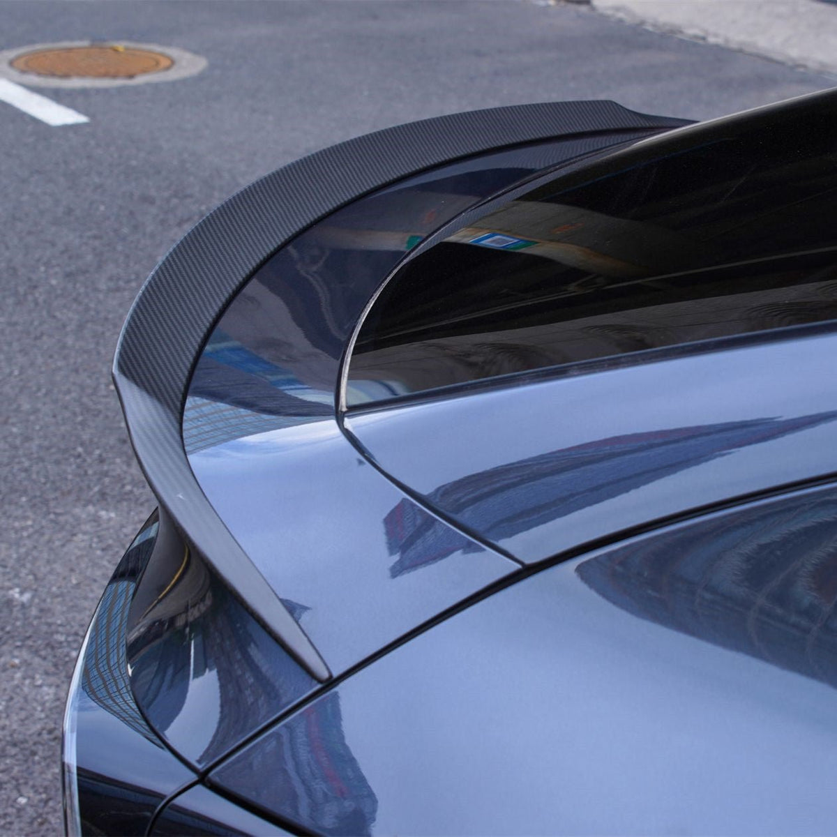 Dry Carbon Fiber Rear Spoiler Wing for Model Y Juniper | OEM YL Style