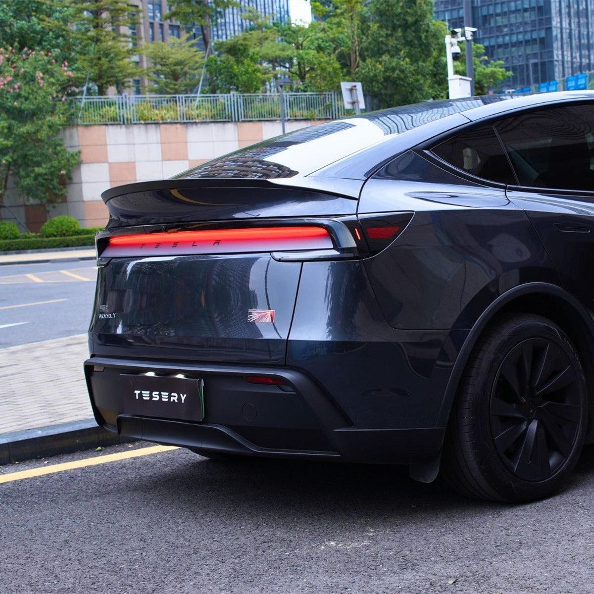Dry Carbon Fiber Rear Spoiler Wing for Model Y Juniper | OEM YL Style