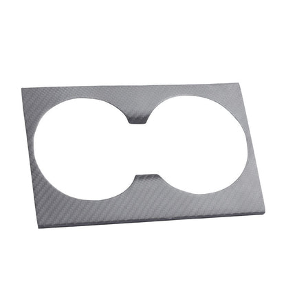 Dry Carbon Fibre Cup Holder Cover for Tesla Model 3 Highland / Model Y Juniper