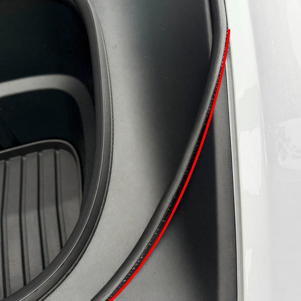 Dual-Channel Soundproofing Seal Strip Noise Reduction for Tesla Model Y & Model 3