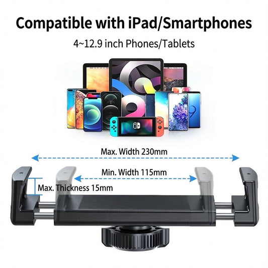 Dual-Suction Car Windowscreen Phone Mount | Navigation & Filming