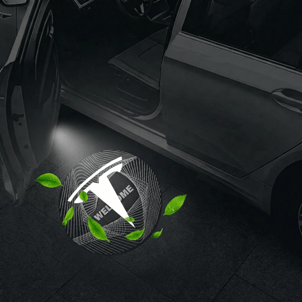 Dynamic 3D LED Puddle Lights for Model 3/Y (2017-Present) | 360° Adjustable