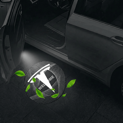 Dynamic 3D LED Puddle Lights for Model 3/Y (2017-Present) | 360° Adjustable