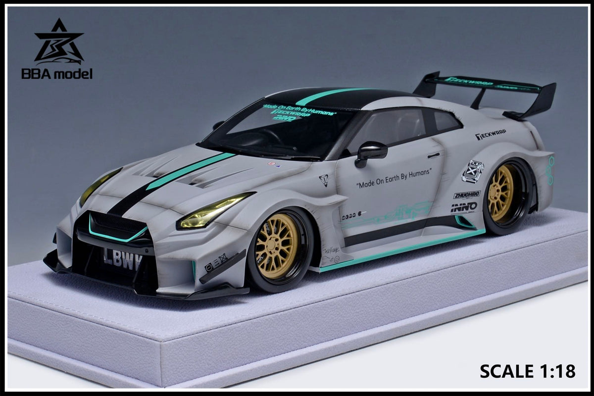 BBA model 1:18 Nissan GTR 35GT-RR LBWK Limited Edition (5 Versions)