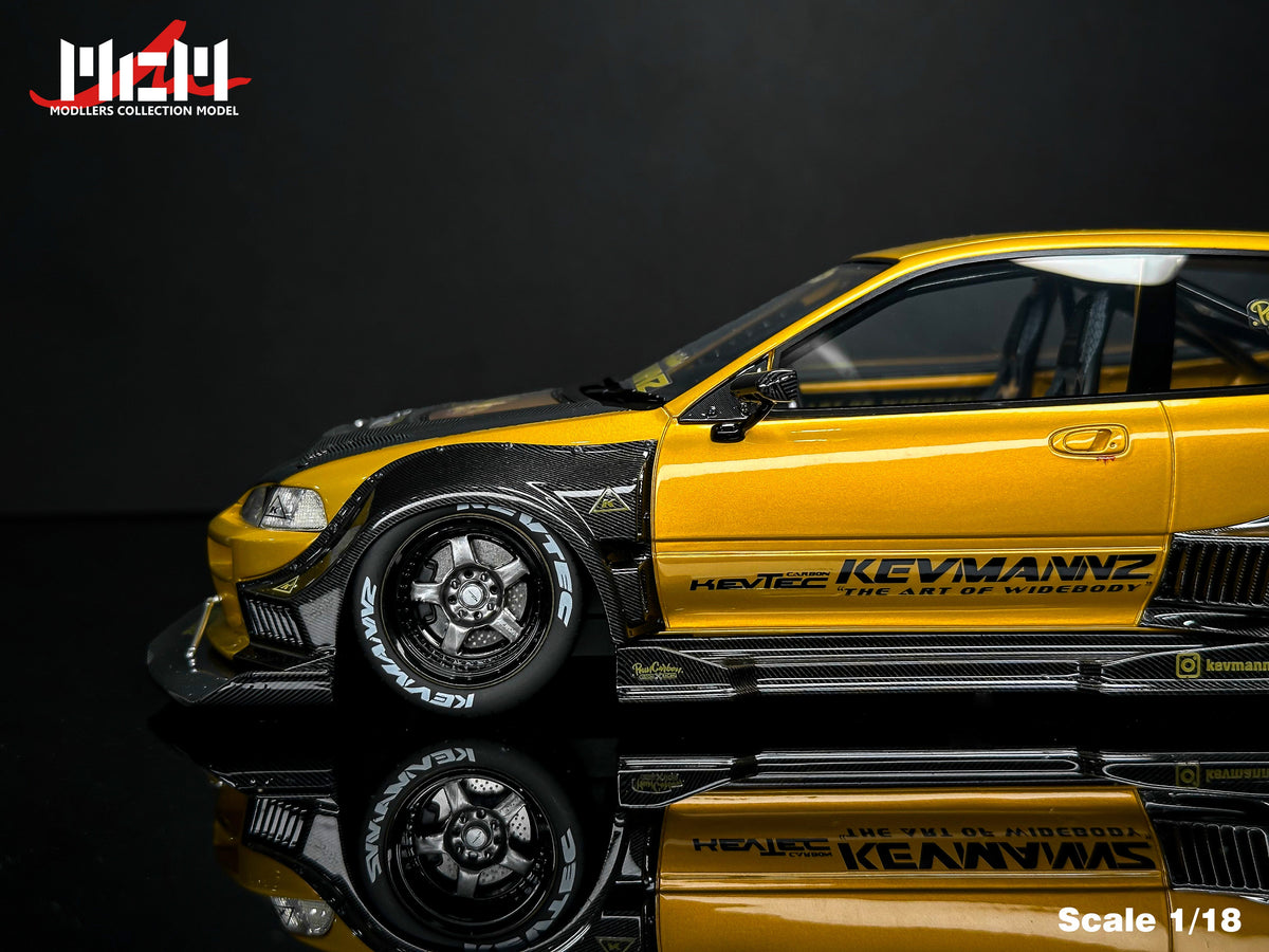 [Preorder] MCM 1:18 Honda Kevamannz 1996 EG6 Hatchback Wide  Body (5 Colours)