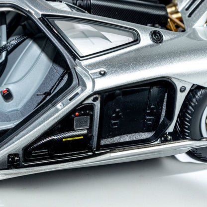 LCD 1:18 McLaren F1 XP5 Silver LCD18014-SI