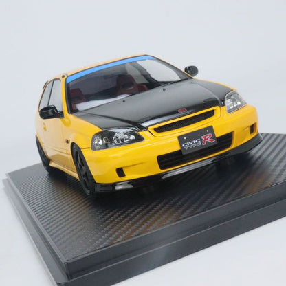 Ignition Model 1:18 Honda Civic (EK9) Type R Yellow IG2676
