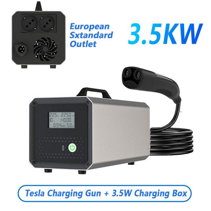 EV Vehicle-to-Load (V2L) Discharger for Model Y Performance & Compatible EVs|3.5KW & 7KW
