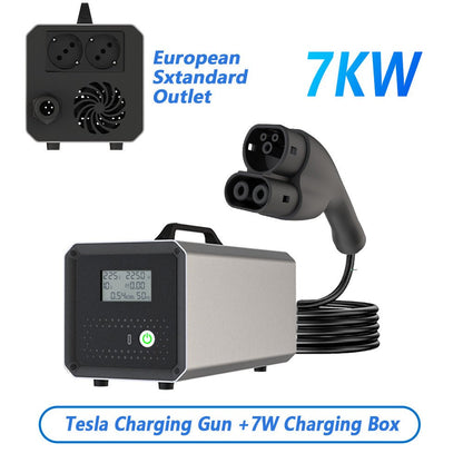 EV Vehicle-to-Load (V2L) Discharger for Model Y Performance & Compatible EVs|3.5KW & 7KW