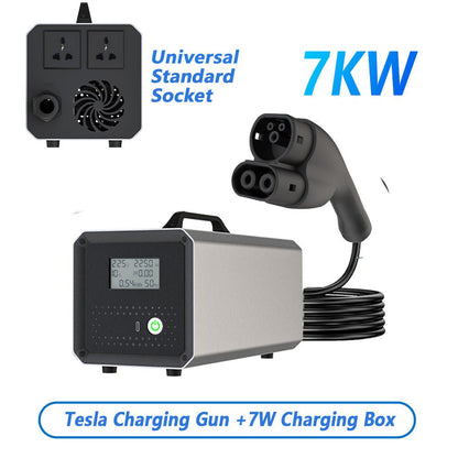 EV Vehicle-to-Load (V2L) Discharger for Model Y Performance & Compatible EVs|3.5KW & 7KW