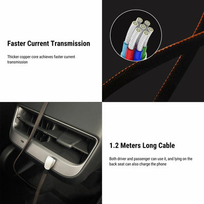 Fast Charging Data Cable for Tesla