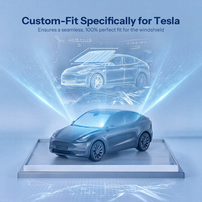 Foldable Front Windshield Sunshade for Model 3 & Model Y