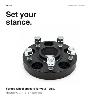 Forged Wheel Spacer for Tesla Model 3/Y/X/S (a set 4pcs)