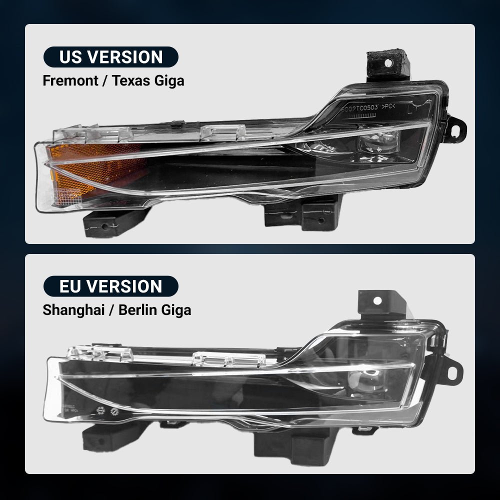 TESERY Front Bumper Fog Light Replacement for Model 3/Y