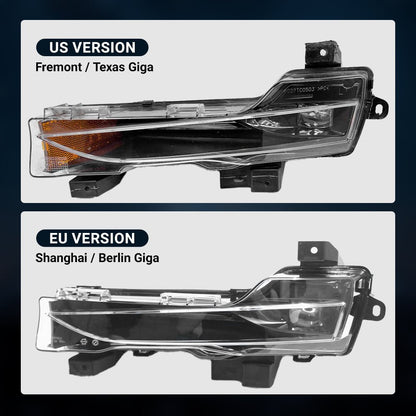 TESERY Front Bumper Fog Light Replacement for Model 3/Y