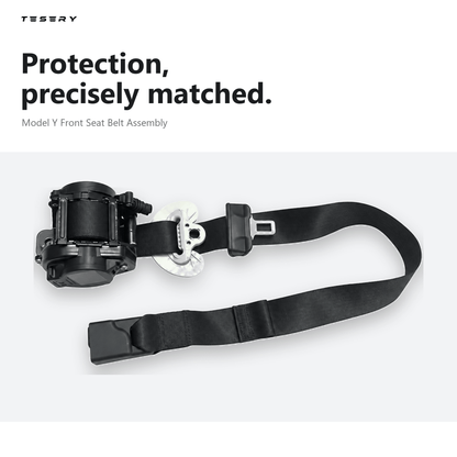 Front Seat Belt Assembly for Model Y (1493802-C1-D / 1493803-C1-D)