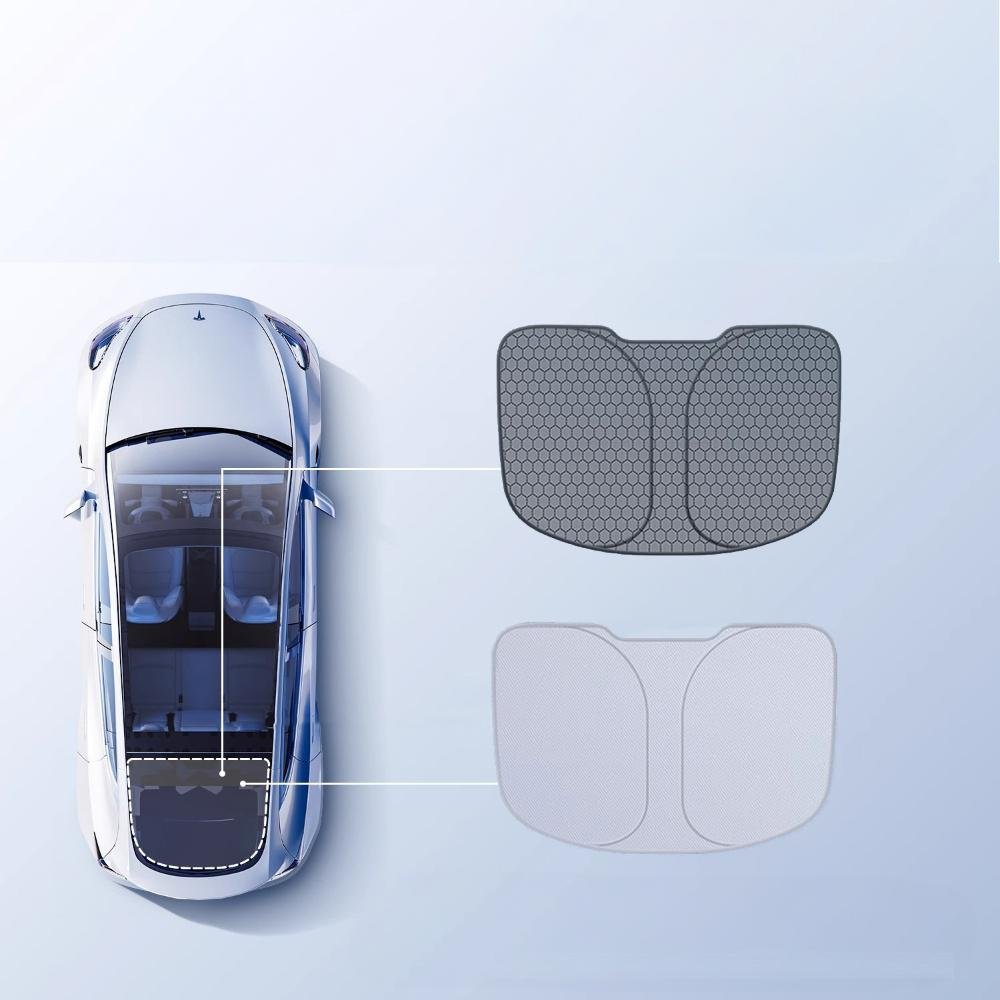 Flash Sale: Graphene Rear Windshield Sunshade for Tesla Model 3 Highland 2024+