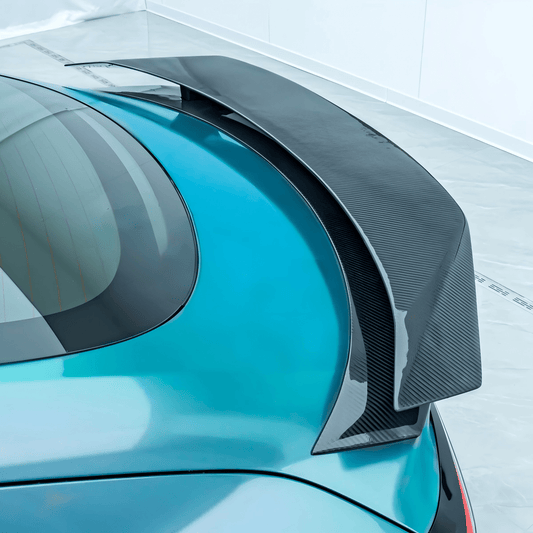 GT-Style Carbon Fiber Rear Spoiler Wing for Model 3 Highland