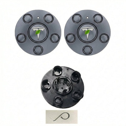 Hub Center Caps for Tesla Model 3 Highland (2024+) 18’’ Photon Wheels – Threaded Style | Tesery