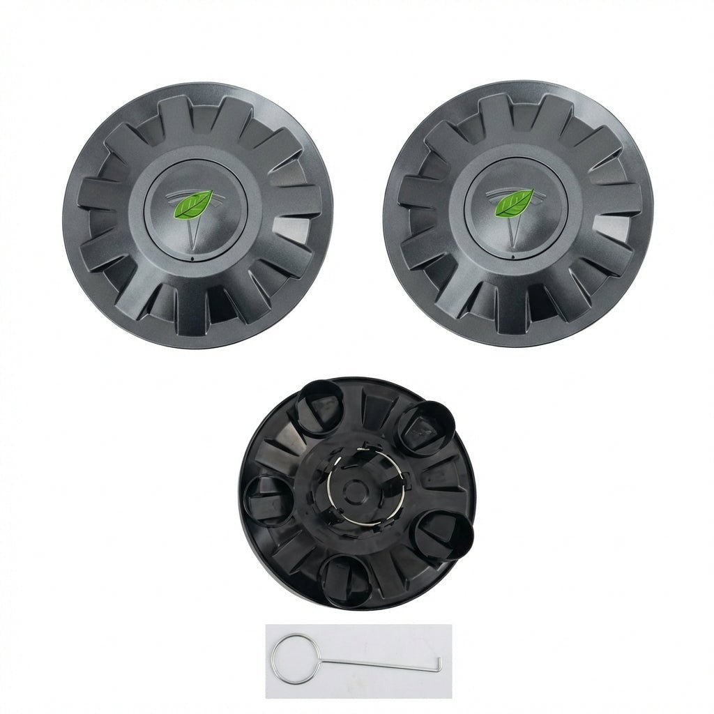 Hub Center Caps for Tesla Model 3 Highland (2024+) 18’’ Photon Wheels – Threaded Style | Tesery